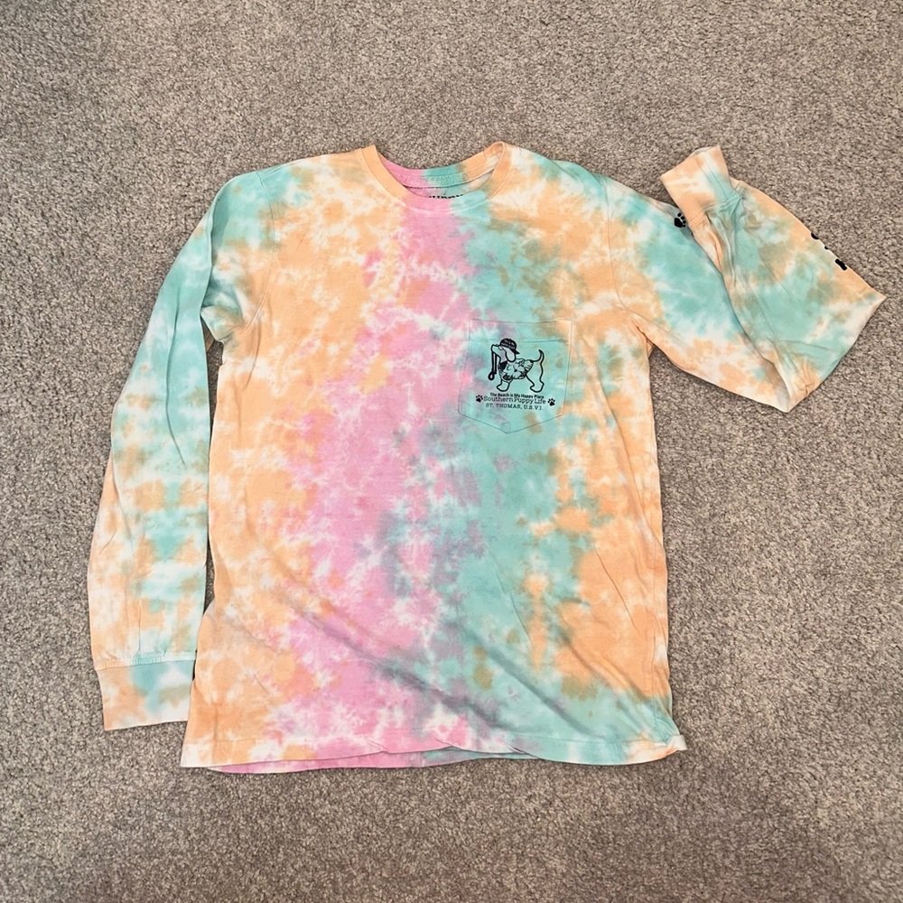Long Sleeve Tie Dye Tee